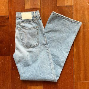 GRLFND Denim Brooklyn High Rise Loose Fit Jeans in Miracle Mile Size 26
